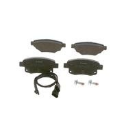 Bremsbelagsatz Scheibenbremse BOSCH 0 986 494 171 für FORD TRANSIT Low-Metallic