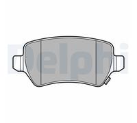 Bremsbelagsatz DELPHI LP3615, Hinten