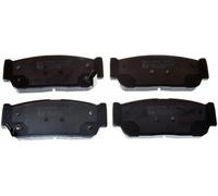 DENCKERMANN Bremsbelagsatz, Scheibenbremse hinten rechts links für HYUNDAI KIA SSANGYONG B111184