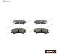 BREMSBELAGSATZ SCHEIBENBREMSE FDB1326 FÜR HYUNDAI ATOS G4HC 1.0L 4cyl ATOS