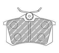 Bremsbelagsatz Scheibenbremse für Peugeot 307 3A/C hinten Ferodo Racing 2623188