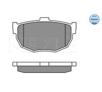 Bremsbeläge Hinterachse 025 215 5314/W MEYLE für NISSAN HYUNDAI KIA