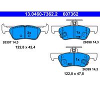 Bremsbelagsatz ATE 13.0460-7362.2