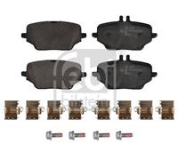 febi bilstein Bremsbelagsatz Scheibenbremse 176866 Hinterachse für Mercedes-Benz