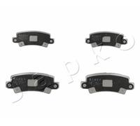 JAPKO Bremsbelagsatz Scheibenbremse 51257 für TOYOTA COROLLA NDE120_ NDE120R VVT