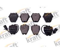 KRAFT 6000392 Bremsbelagsatz für Scheibenbremse Bremsbelagsatz für Audi