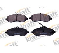 Kraft Automotive Bremsbelagsatz, Scheibenbremse [Hersteller-Nr. 6005671] für Citroën, Fiat, Peugeot
