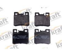 KRAFT AUTOMOTIVE Bremsbelagsatz Scheibenbremse 6011130 für Mercedes W124 SL