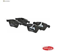 BREMSBELAGSATZ SCHEIBENBREMSE LP2114 FÜR JAGUAR 204PT 2.0L 4cyl XJAJD 2.7L 6cyl