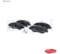 BREMSBELAGSATZ SCHEIBENBREMSE LP3360 FÜR FIAT TIPO/Hatchback 46347812 1.5L 4cyl