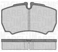 Bremsbelagsatz Scheibenbremse MAGNETI MARELLI 363916060434 für IVECO DAILY 3 4 6
