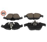 Bremsbelagsatz Scheibenbremse MAPCO 6864HPS für GLK MERCEDES W204 ATE KLASSE 200