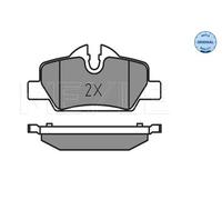 BREMSBELAGSATZ SCHEIBENBREMSE MEYLE 025 292 1720 PD