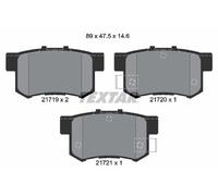 Bremsbelagsatz TEXTAR 2171901, Hinten
