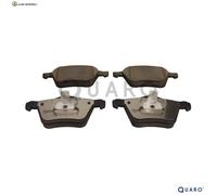BREMSBELAGSATZ SCHEIBENBREMSE QP2854C FÜR VOLVO V60/Cross/Country/Van V70/III
