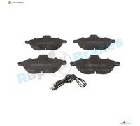 BREMSBELAGSATZ SCHEIBENBREMSE R-P0169 FÜR FIAT SCUDO/Platform/Chassis/Van/Bus