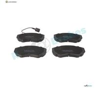 BREMSBELAGSATZ SCHEIBENBREMSE R-P0413 FÜR FIAT DUCATO/Van/Bus/Platform/Chassis
