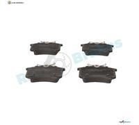 BREMSBELAGSATZ SCHEIBENBREMSE R-P0814 FÜR CITROËN C4/CACTUS/Van C3/AIRCROSS/II