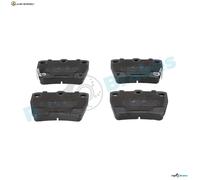 BREMSBELAGSATZ SCHEIBENBREMSE R-P1081 FÜR TOYOTA RAV/4/II 1CD-FTV 2.0L 4cyl