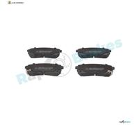 BREMSBELAGSATZ SCHEIBENBREMSE R-P1238 FÜR HYUNDAI H-1/Travel/Cargo ix55 KIA