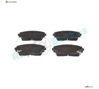 BREMSBELAGSATZ SCHEIBENBREMSE R-P1314 FÜR KIA PICANTOII B3LA/G3LA 1.0L 3cyl 1.2L