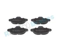 Bremsbelagsatz Scheibenbremse RAP BRAKES R-P0075 für FIAT CINQUECENTO 170AA