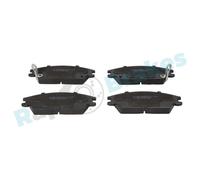 Bremsbelagsatz Scheibenbremse RAP BRAKES R-P1126 für HYUNDAI GETZ TB ACCENT 2 LC