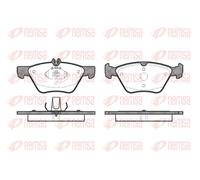 Bremsbelagsatz Scheibenbremse REMSA 0601.00 für CHRYSLER CROSSFIRE SRT