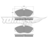 Bremsbelagsatz Scheibenbremse TOMEX Brakes TX 11-721 für PEUGEOT CITROËN FIAT 1