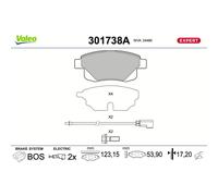 VALEO 301738A Bremsbeläge