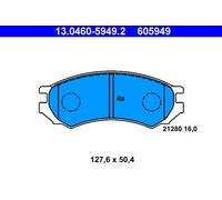 ATE Bremsbeläge (Passend für Nissan) PRIMERA (P10) Vorn 13.0460-5949.2