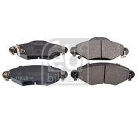 BREMSBELAGSATZ SCHEIBENBREMSE VORNE FEBI BILSTEIN 16576 FÜR TOYOTA