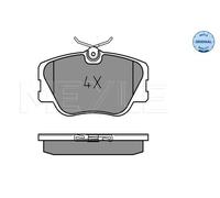 Bremsbeläge Vorderachse 025 209 4119 MEYLE für MERCEDES-BENZ 124 Stufenheck