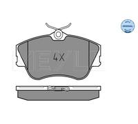 Bremsbeläge Vorderachse 025 214 7919 MEYLE für VW TRANSPORTER T4 Bus