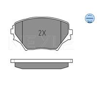 Bremsbeläge Vorderachse 025 235 8517 MEYLE für TOYOTA RAV 4 II