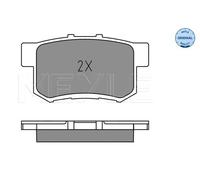 Bremsbeläge Vorderachse 025 238 0120/W MEYLE für AUDI SKODA SEAT VW