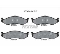 Bremsbeläge 2182202 TEXTAR für JEEP KIA