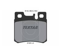 TEXTAR 2119701 - Bremsbelagsatz, Scheibenbremse - Q+