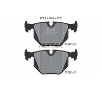 Bremsbelagsatz TEXTAR 2148701, Hinten