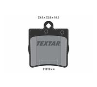 TEXTAR 2191901 - Bremsbelagsatz, Scheibenbremse - Q+