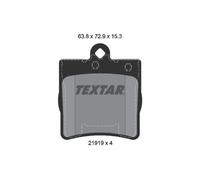 TEXTAR 2191901 - Bremsbelagsatz, Scheibenbremse - Q+
