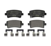Textar Bremsbelagsatz Scheibenbremse 2442101 Q+ hinten für Opel Saab Chevrolet