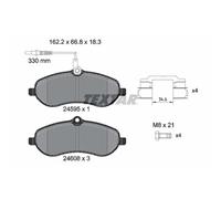 Bremsbelagsatz TEXTAR 2459501, Vorne