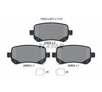 Textar Bremsbeläge hinten Chrysler Voyager Dodge Fiat Freemont VW Routan