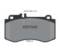 Bremsbelagsatz TEXTAR 2497601, Vorne