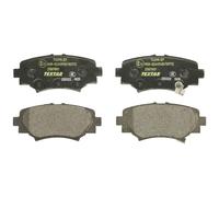 Bremsbelagsatz TEXTAR 2587801, Hinten