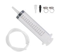 Bremsenentlüfter Motorrad,Bremsflüssigkeit Saugspritze,Bremsen Entlüftungs,150ml Spritze,Schlauch 100cm,Bremsenentlüftungsgerät,Motorrad Bremse Bleeder