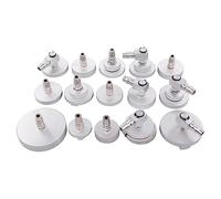 Bremsenentlüftungsgerät Bremse Bremsenentlüftung Adapter Satz Druckluft Bremsenentlüfter Hauptbremszylinder Entlüftung Werkzeugsatz Bremsflüssigkeitsadapter Set Bremsflüssigkeitsentlüfter für Auto KFZ