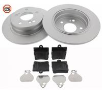 MAPCO Bremsensatz, Scheibenbremse hinten rechts links voll 278mm für MERCEDES-BENZ 47806HPS