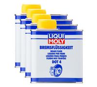 Bremsflüssigkeit LIQUI MOLY DOT4 4x 500 ml für Benzhou Beta BMW CPI Daelim Honda